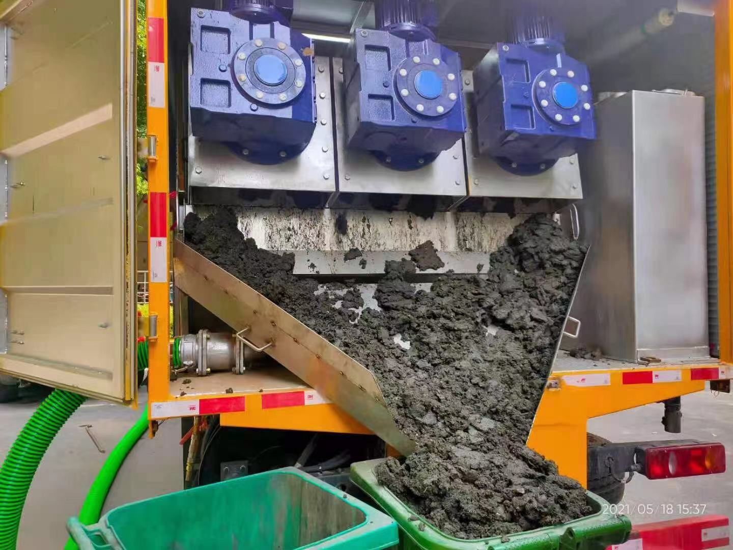 榕城化粪池清掏城市维护站-泥浆净化干湿分离处理